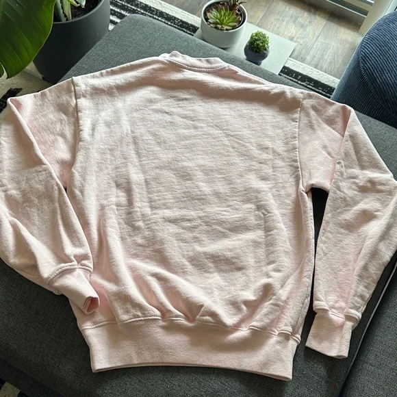 NWT Pleasing The Take Me To Your Pleasing Crewneck in Pink - Picture 9 of 11